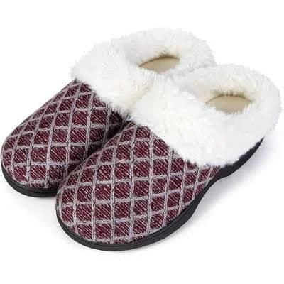 Roxoni Women's Cozy Memory Foam Slippers