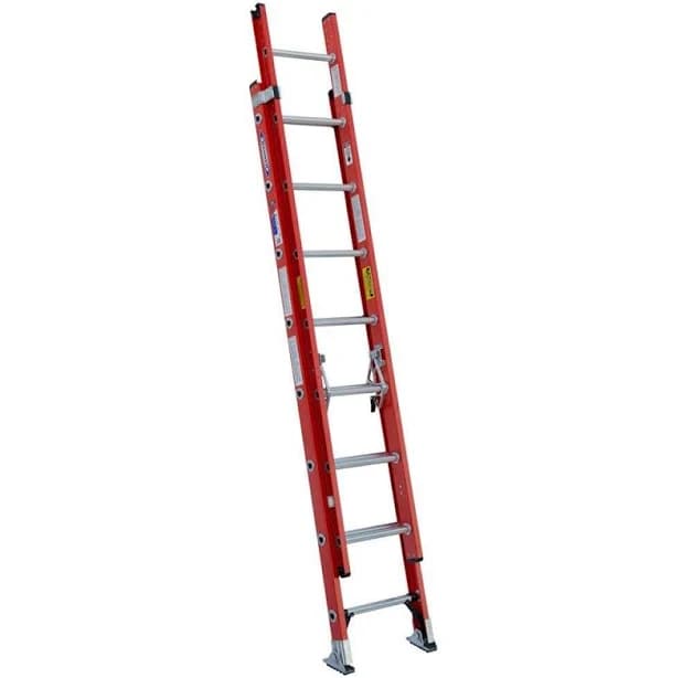 Werner D6216-2 16' Type iA Fiberglass D-Rung Extension Ladder