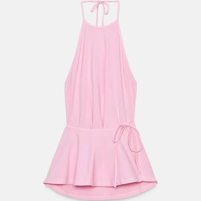 Zara Halter Top with Sash