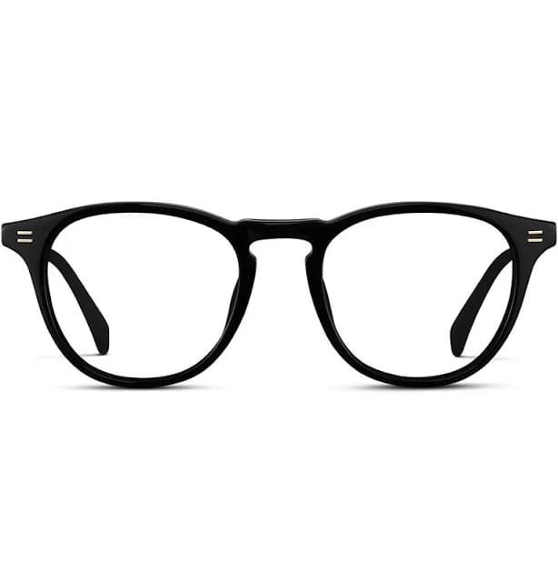 Cameron | Round Prescription Glasses for Men Black