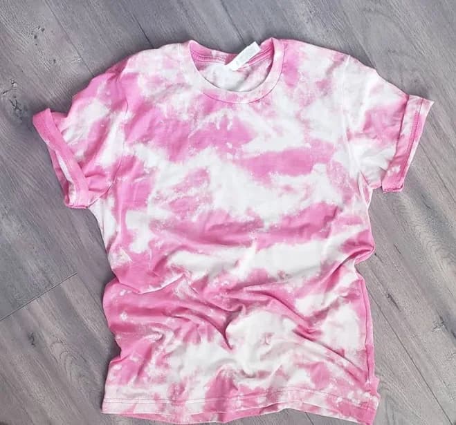 Bleached Distressed T-Shirt