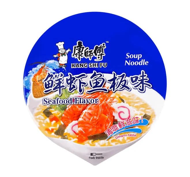 Master Kong Seafood Flavor Instant Noodle
