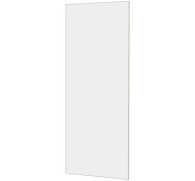 White 31 in. W x 70 in. H Rectangle Metal Full Length Mirror Leaning or Wall Mounted for Bedroom, Living Room, Corridor