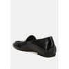 Rag & Co Womens Dama Patent Pleather Loafers 8 : Target