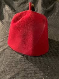 Vintage Shriners Rajah Fez Hat Made by GEMSCO New York w/ Tassel | eBay