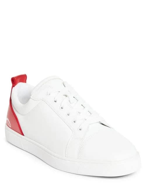 Christian Louboutin Men's Fun Louis Junior Leather Sneaker