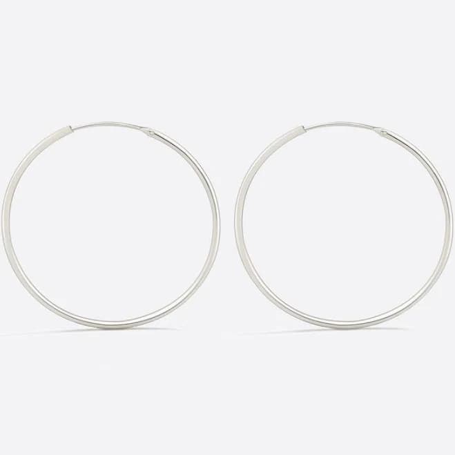 Mint & Lily Endless Hoop Earrings