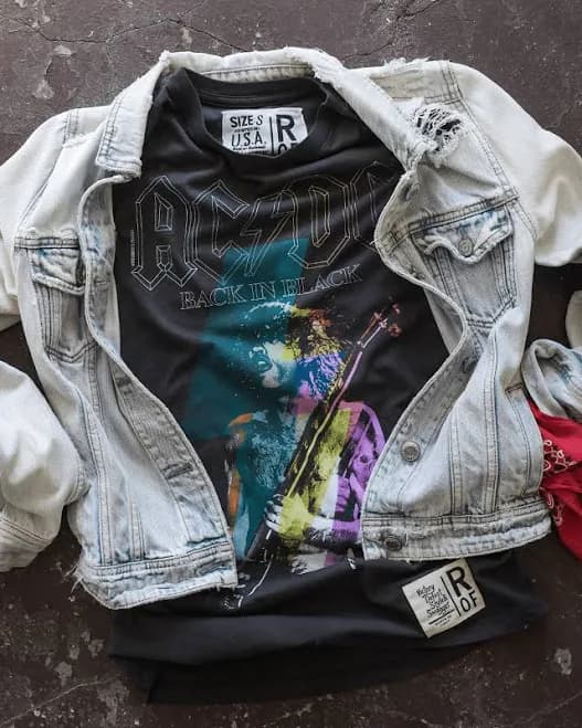 Vintage AC/DC Back Tee