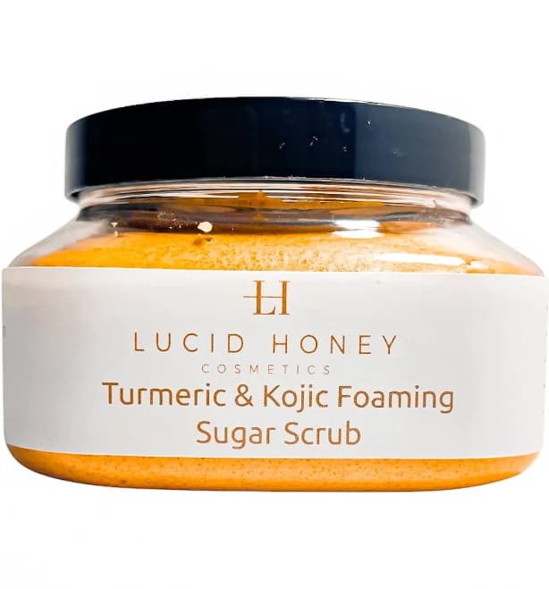 Turmeric & Kojic Foaming Sugar Scrub