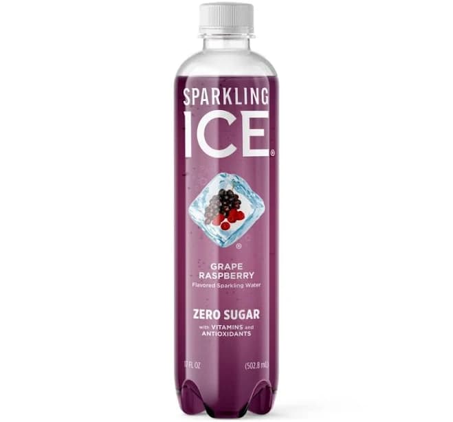Sparkling Ice Grape Raspberry Sparkling Water