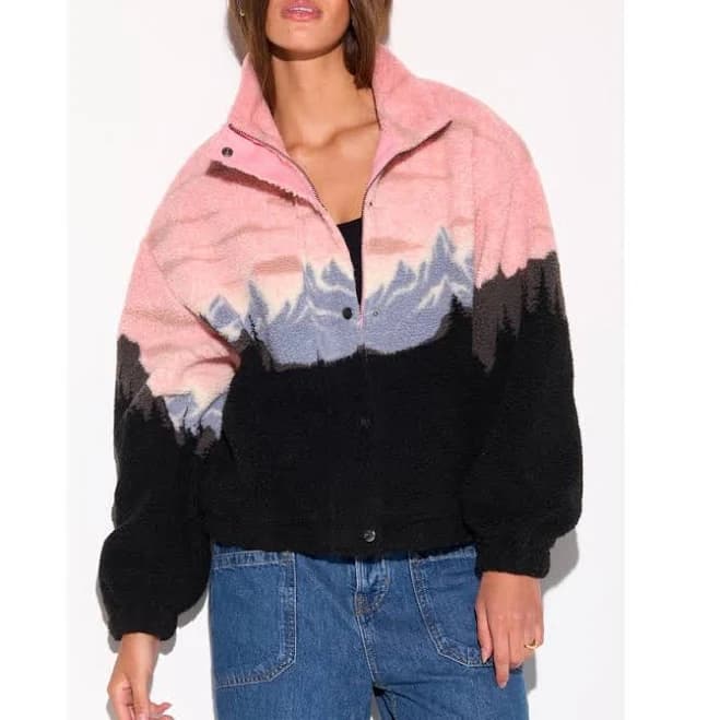 Spiritual Gangster Amari Faux Shearling Jacket