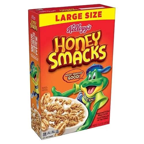 Kellogg's Honey Smacks Cereal