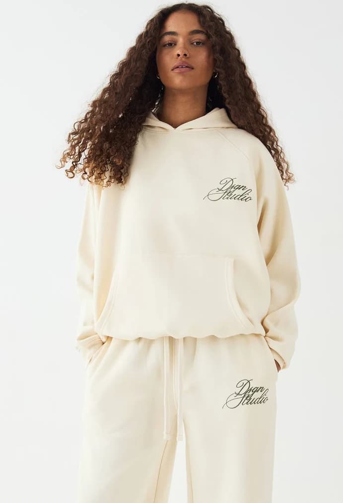 DSGN Studio Women's Script Oversized Hoodie