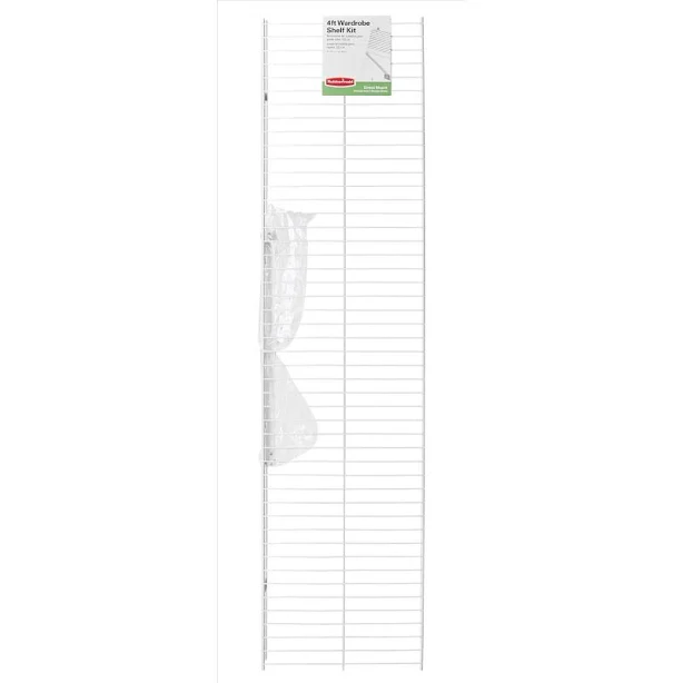 Rubbermaid Wardrobe Shelf Kit 3D9900WHT