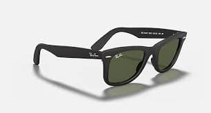 ORIGINAL WAYFARER CLASSIC Sunglasses in Black and G-15 Green - RB2140F | Ray-Ban® US