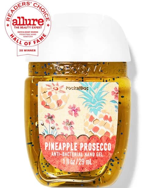 Bath & Body Works Pineapple Prosecco Pocketbac Hand Sanitizer