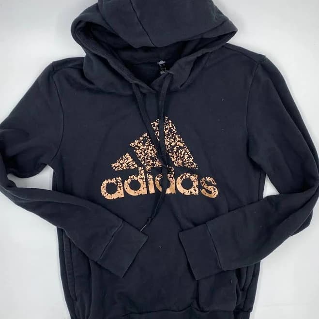 adidas Women's Metallic Logo Hoodie