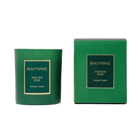 Beautyspace Winter Pine Holiday Candle