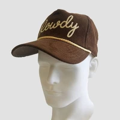 Mighty Fine Cord Baseball Hat