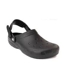 Crocs Classic Slip-Resistant Work Clog - Black