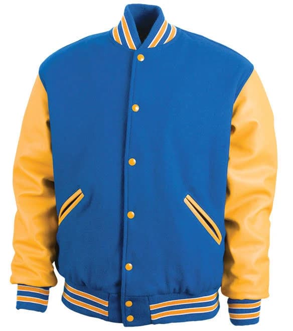 Game Sportswear Varsity Wool Leather Jacket