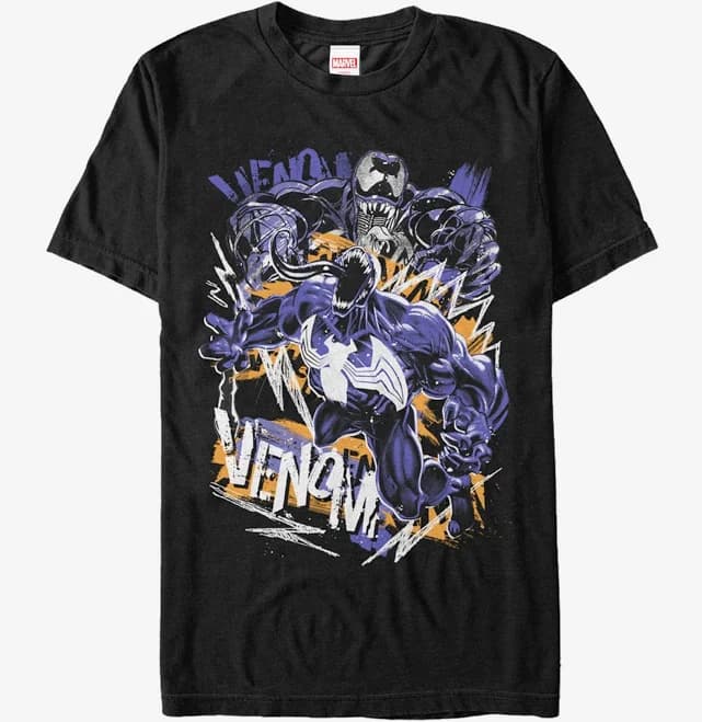 Marvel Venom Graffiti Graphic T-Shirt