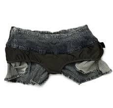 IAMGIA Chase Skort Mid Wash Blue