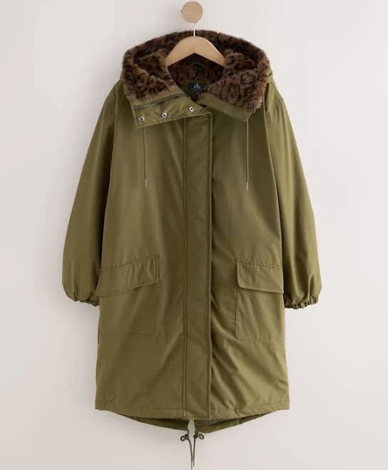 Faux Fur Parka