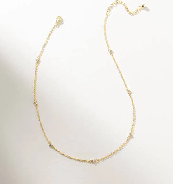 Uncommon James Dainty Silver Chain Necklace