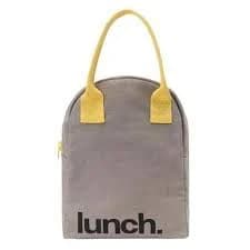 Fluf Organic Cotton Zipper Lunch Bag
