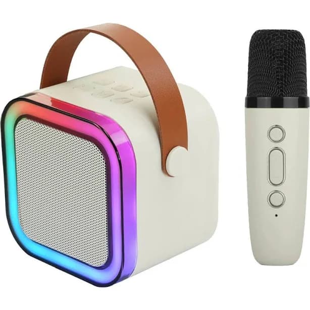Supersonic Mini Bluetooth RGB Karaoke Speaker