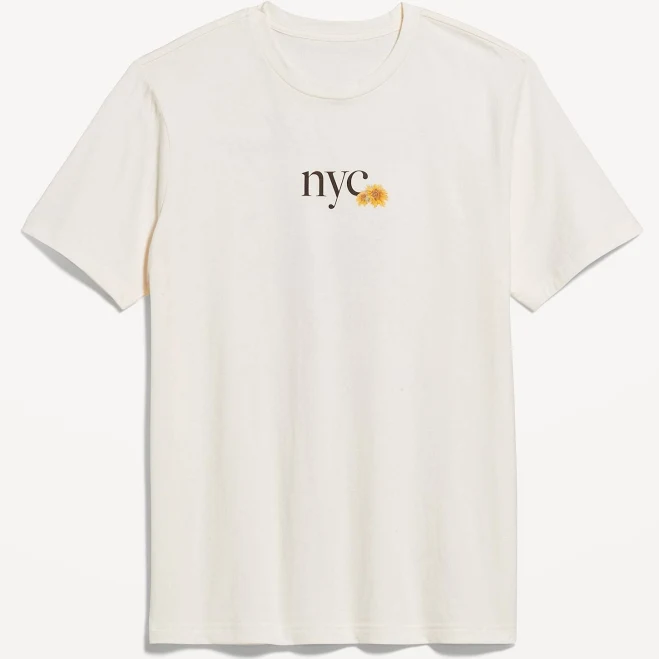 Old Navy Men's Crew-Neck Graphic T-Shirt