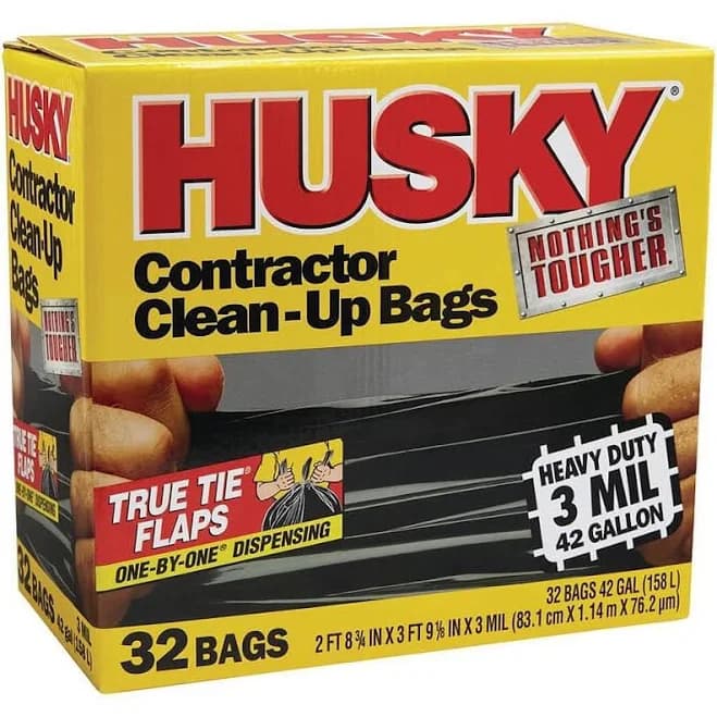 Husky Clean-Up Trash Bag HC42WC032B