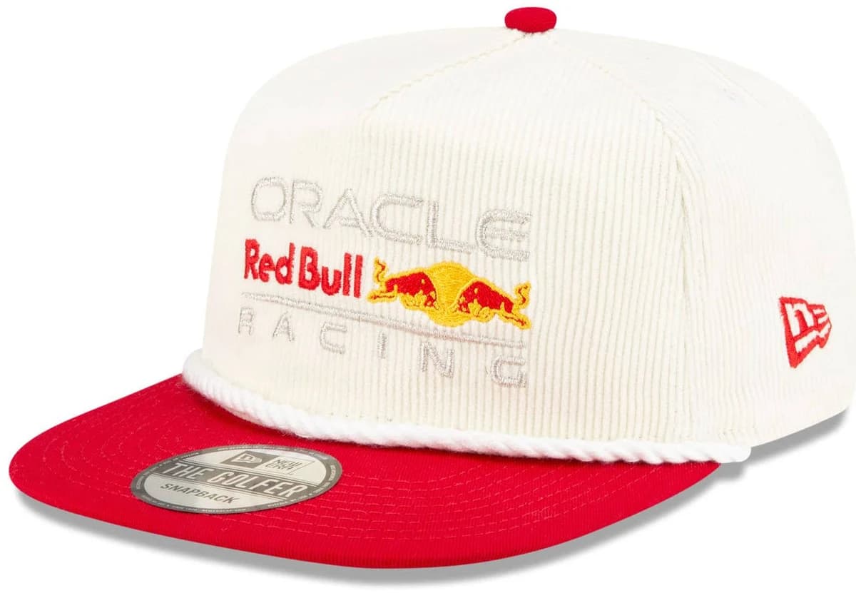 New Era Oracle Red Bull Racing Corduroy Golfer Hat