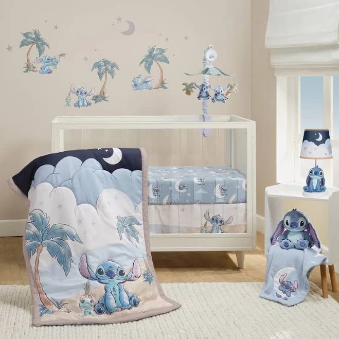 Bedtime Originals Disney Baby Stitch 3-Piece Nursery Crib Bedding Set