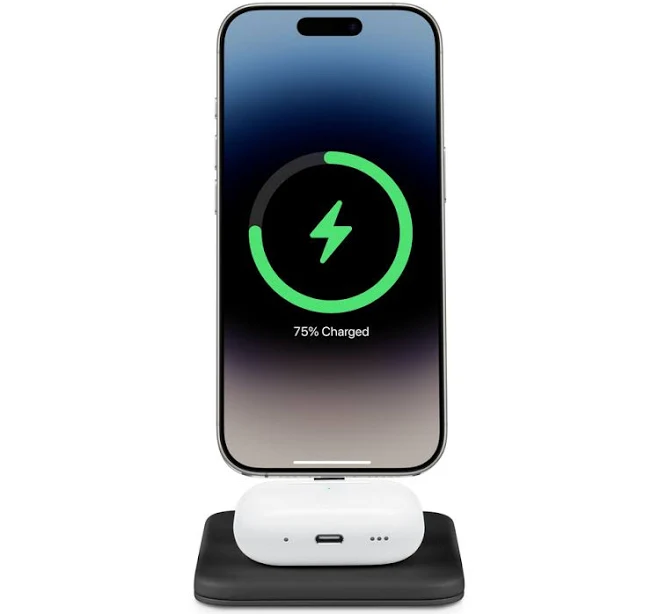 Twelve South HiRise 2 Deluxe 2-in-1 Wireless Charging Stand