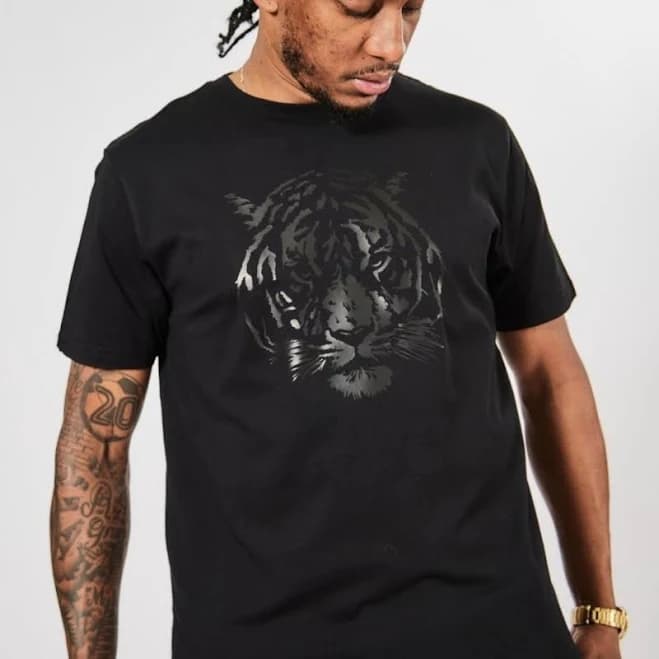 Organic Cotton Tiger Face Graphic Tee