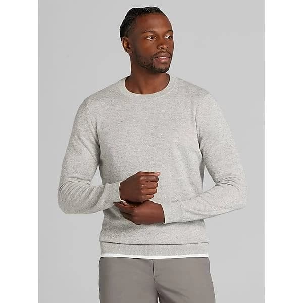 Men's Marled Jersey Crewneck Sweater