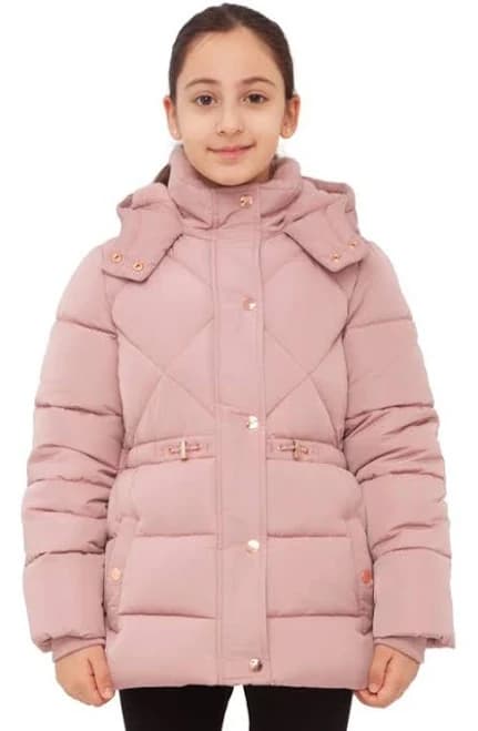 Rokka&Rolla Girls' Timeless Quilted Puffer Coat