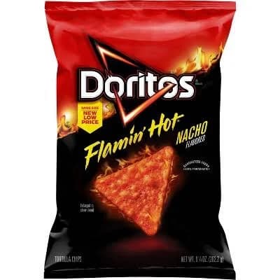 Doritos Flamin' Hot Nacho Tortilla Chips