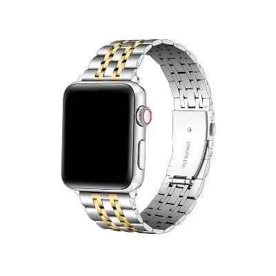 Posh Tech Stella Stainless-Steel Link Band for Apple Watch