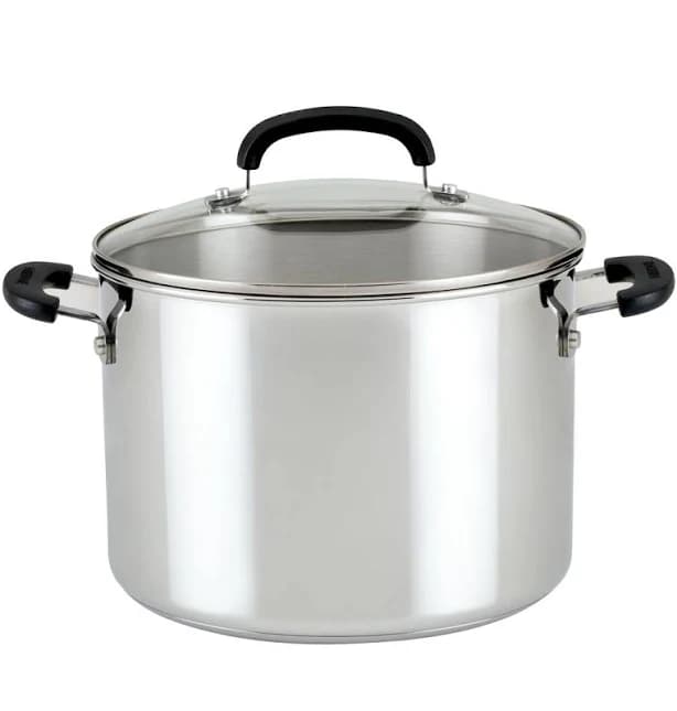 Farberware Brilliance 8 Qt Stainless Steel Stockpot