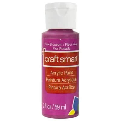 2 oz Acrylic Paint by Craft Smart in Pink Blossom | 2 fl oz | Michaels