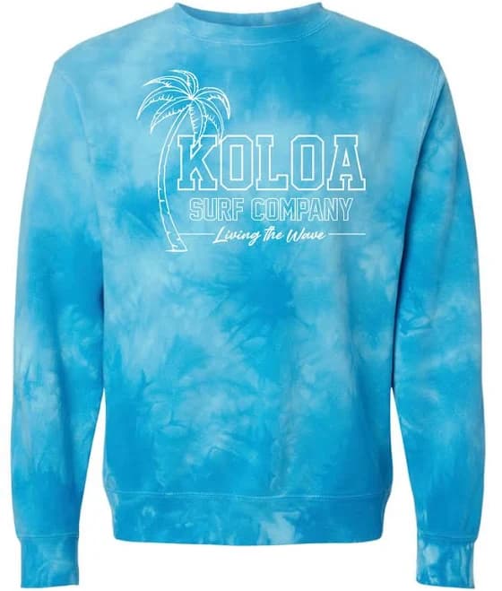 Tie-Dyed Women's Sweatshirt