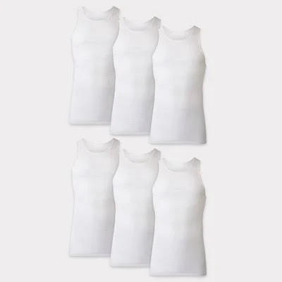 Hanes Men's Tagless ComfortSoft A-Shirt 7-Pack
