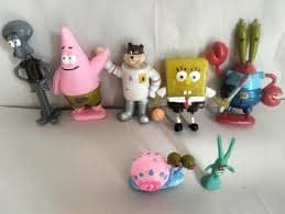 Pack Of 7 Nickelodeon SpongeBob Figures Bootleg Mexican Figure New Toy | eBay
