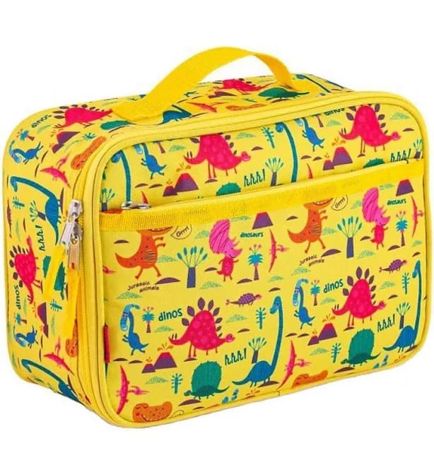 Insulated Lunch Bag With Spacious Compartment & Built-In Handle