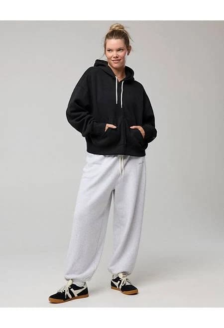 OFFLINE By Aerie Cloud Fleece Classic Full Zip Sweatshirt Women's