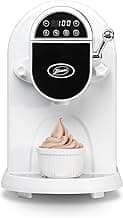 Soft Serve Ice Cream Machine 1.25Qt | No Pre-Freezing Automatic Ice Cream Maker | Built-In Compressor | LED Digital Display | Perfect for Soft Serve, Frozen Yogurt, Dairy Free and More