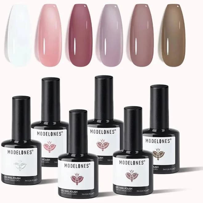 Modelones Heart Beat Gel Nail Polish Set